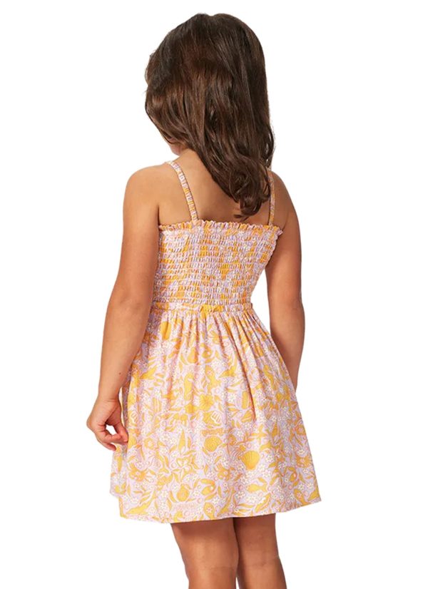 Rip Curl Girls  Rainbow Tide Woven Dress (Toddler, Little Kid) Online now - Image 4