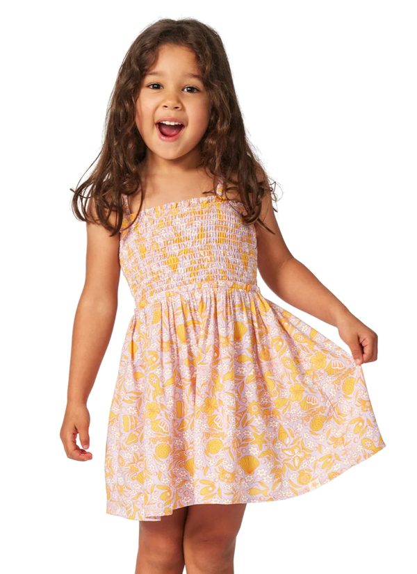 Rip Curl Girls  Rainbow Tide Woven Dress (Toddler, Little Kid) Online now - Image 3
