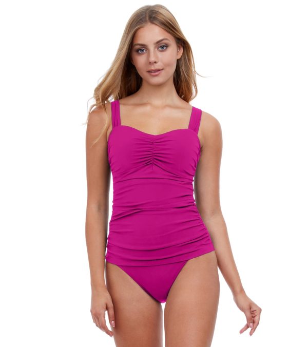 Profile by Gottex Woman s Tutti Frutti Tankini Top (E Cup) For Discount